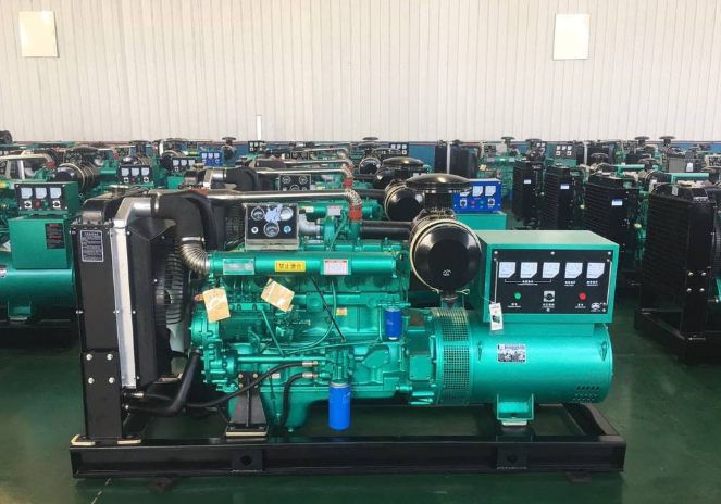 三台柴油发电机